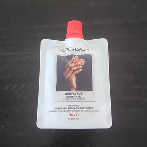 JOSIE MARAN Sugar & Argan Oil Body Scrub Bohemian Fig Travel Size